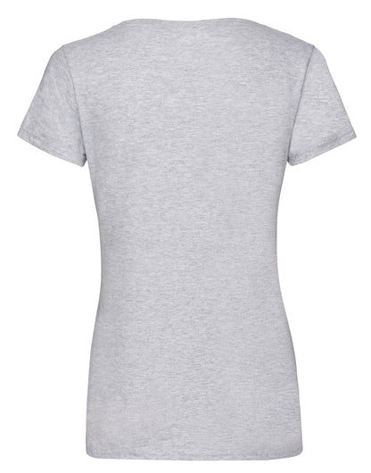 61398 FOTL Ladies Valueweight V Neck T