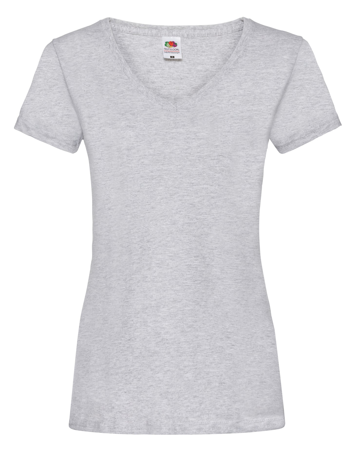 61398 FOTL Ladies Valueweight V Neck T