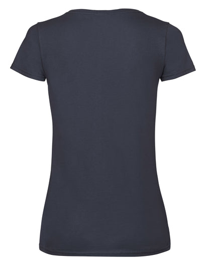 61398 FOTL Ladies Valueweight V Neck T