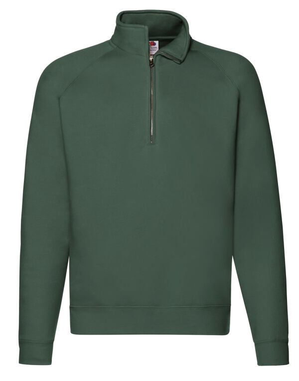 FOTL Mens Premium Zip Neck Sweat