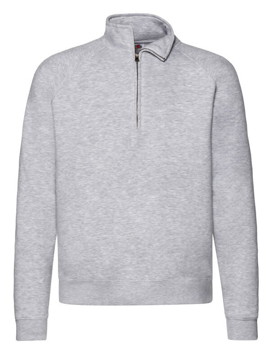 62032 FOTL Mens Premium Zip Neck Sweat