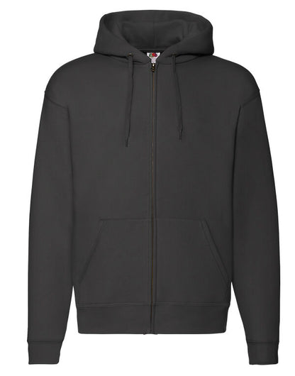 62034 FOTL Mens Premium Hooded Sweat Jkt