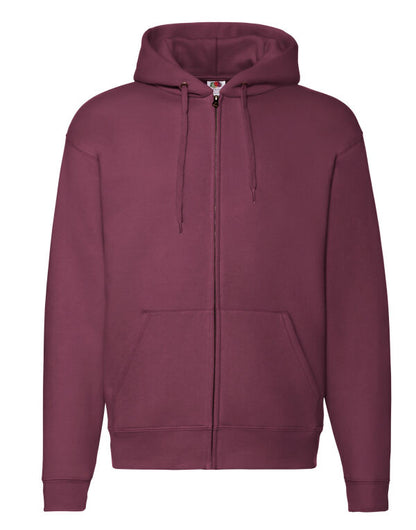 62034 FOTL Mens Premium Hooded Sweat Jkt
