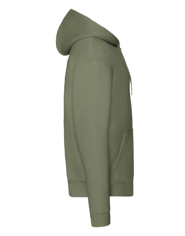 62034 FOTL Mens Premium Hooded Sweat Jkt