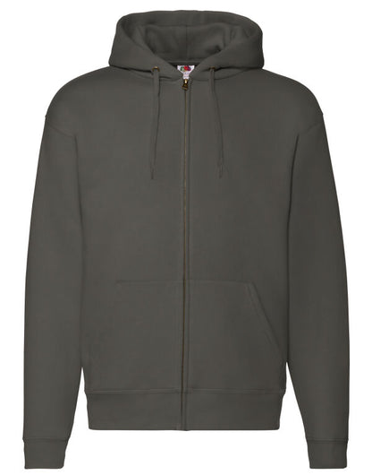 62034 FOTL Mens Premium Hooded Sweat Jkt