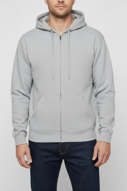 62034 FOTL Mens Premium Hooded Sweat Jkt
