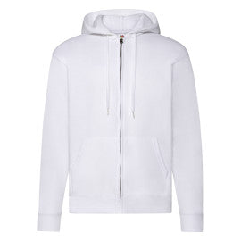 62062 FOTL Mens Classic Hooded Sweat Jacket