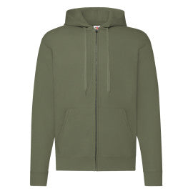 62062 FOTL Mens Classic Hooded Sweat Jacket