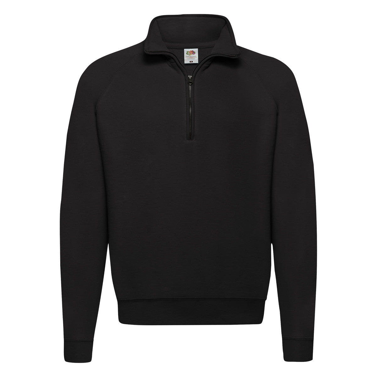 62114 FOTL Mens Classic Zip Neck Sweat