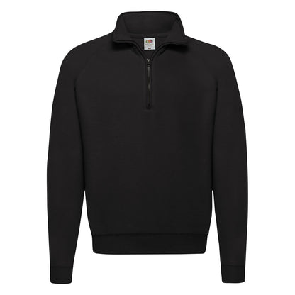 62114 FOTL Mens Classic Zip Neck Sweat