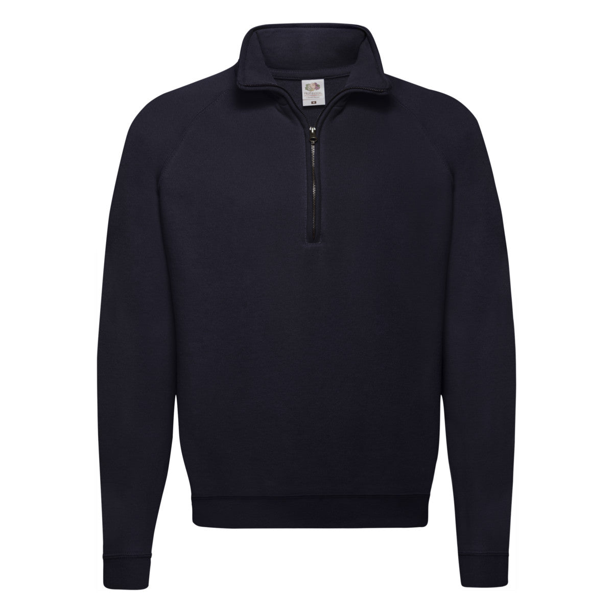 62114 FOTL Mens Classic Zip Neck Sweat
