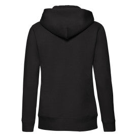 62118 FOTL Ladies Premium Hooded Sweat Jkt