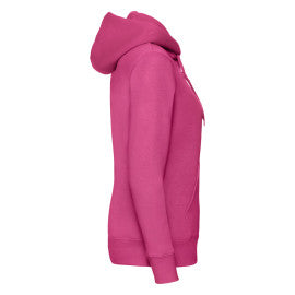62118 FOTL Ladies Premium Hooded Sweat Jkt