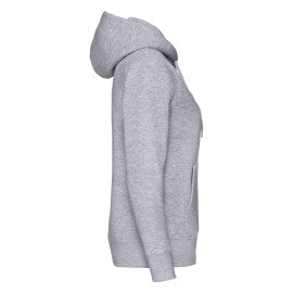 62118 FOTL Ladies Premium Hooded Sweat Jkt