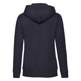 62118 FOTL Ladies Premium Hooded Sweat Jkt
