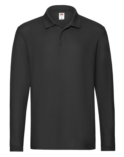 63310 FOTL Mens Premium Long Sleeve Polo