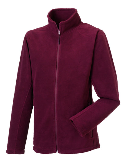 8700M Russell Mens Full Zip Outdoor Fleece