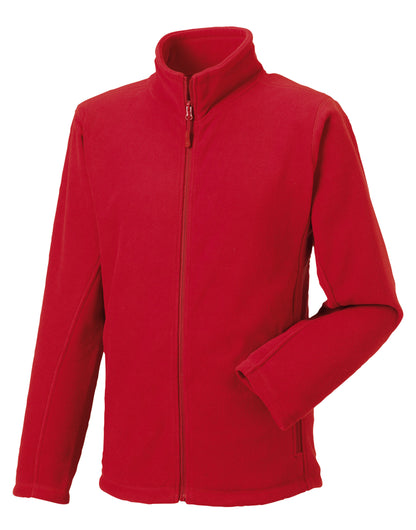 8700M Russell Mens Full Zip Outdoor Fleece