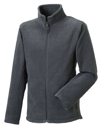 8700M Russell Mens Full Zip Outdoor Fleece