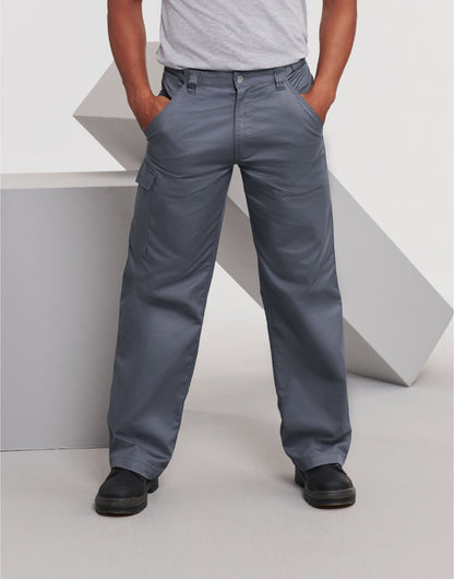001MT Russell Polycotton Twill Trousers (Tall)
