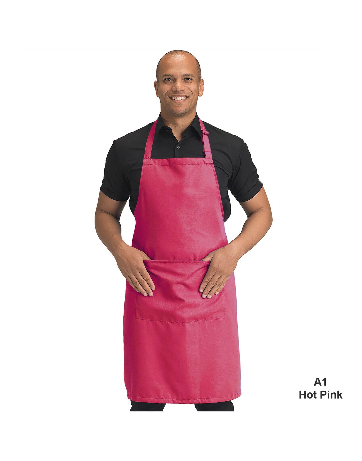 Dennys Recycled Bib Apron With Pocket