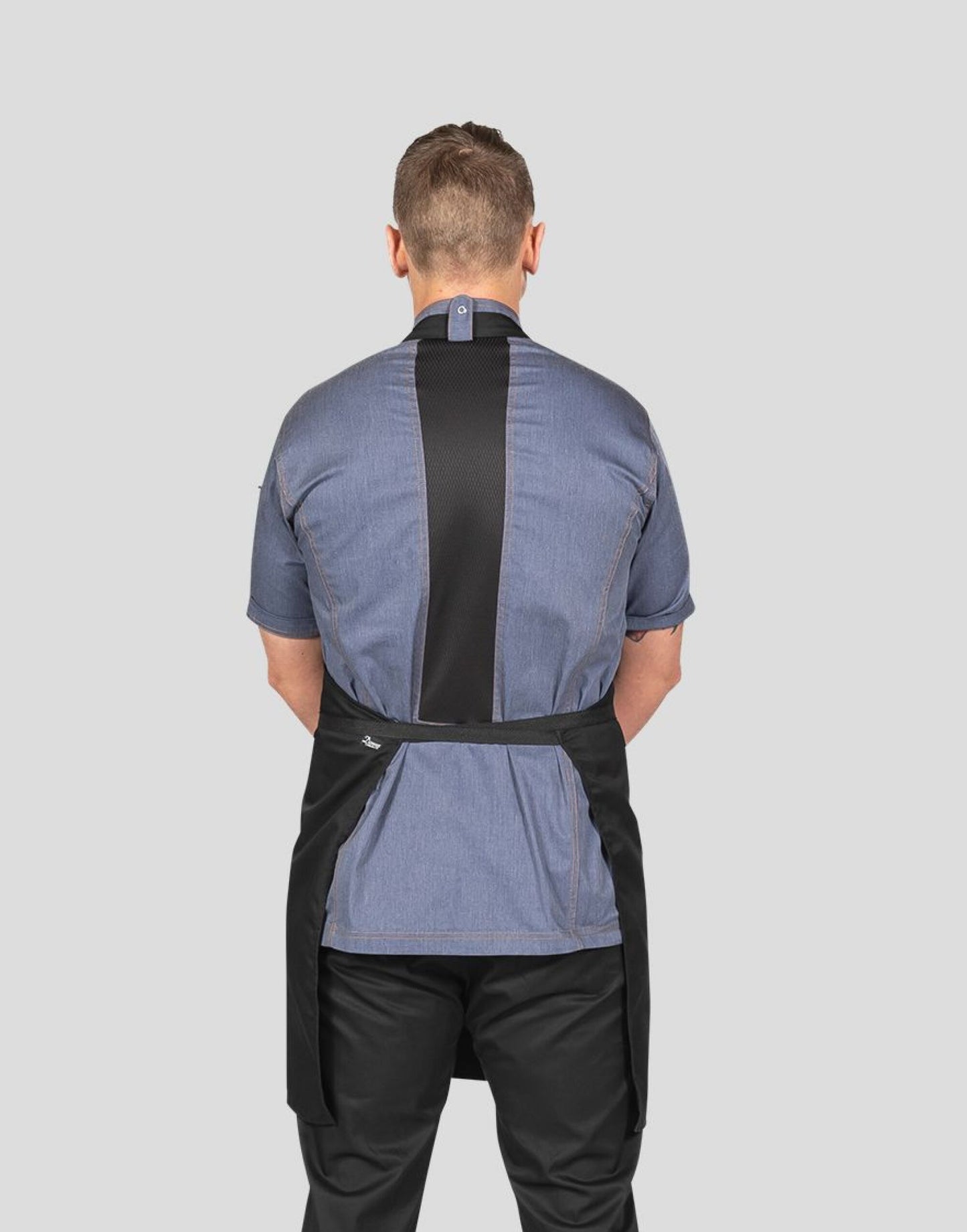 Dennys Low Cost Bib Apron With Pocket
