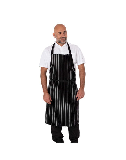 Dennys Large Cotton Striped Apron