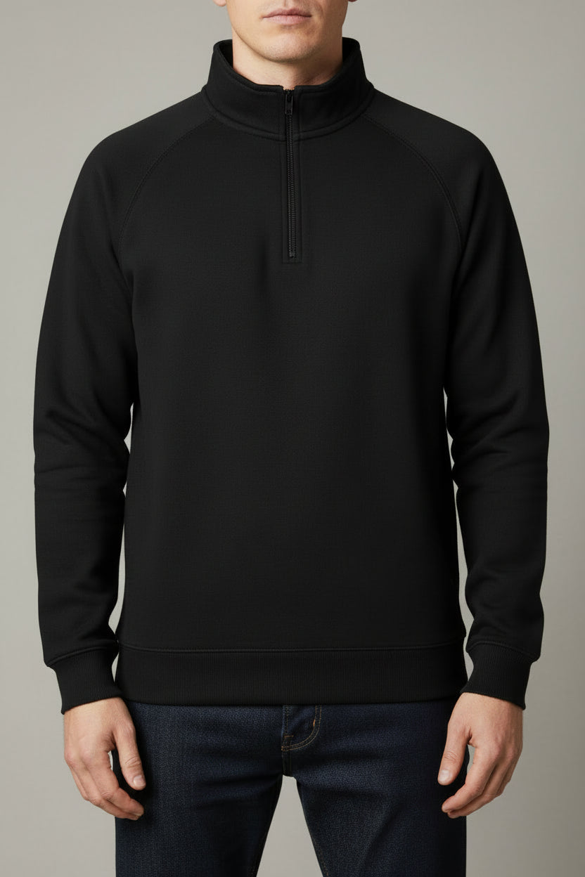 62288 FOTL Iconic Premium Zip Neck Sweat