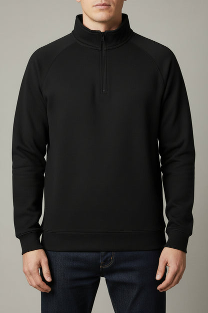 62288 FOTL Iconic Premium Zip Neck Sweat