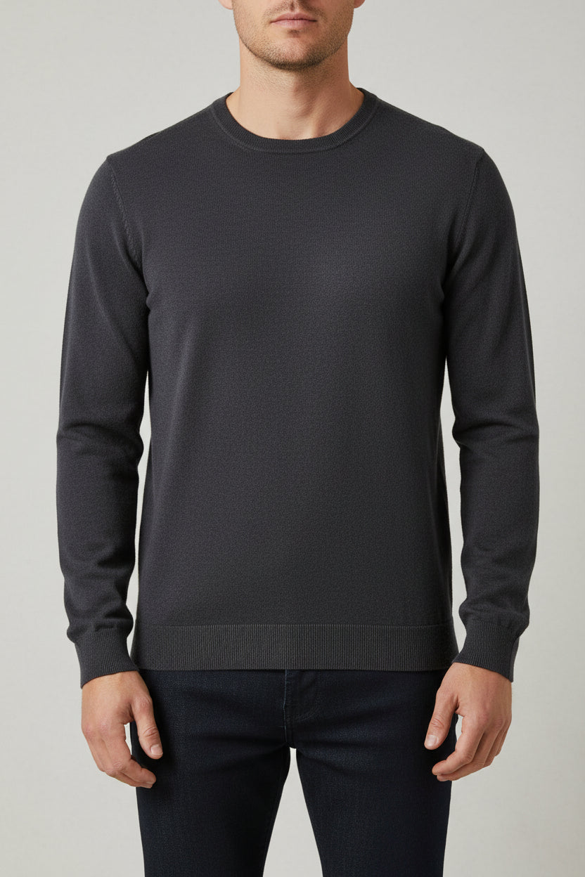 James Harvest Ashland U-Neck Knit Sweat
