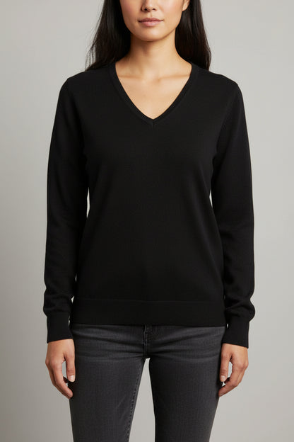 James Harvest Ashland V-Neck Ladies Knit