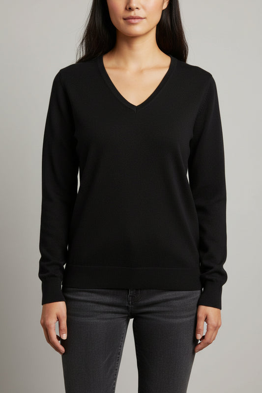 HAR2122505 James Harvest Ashland V-Neck Ladies Knit