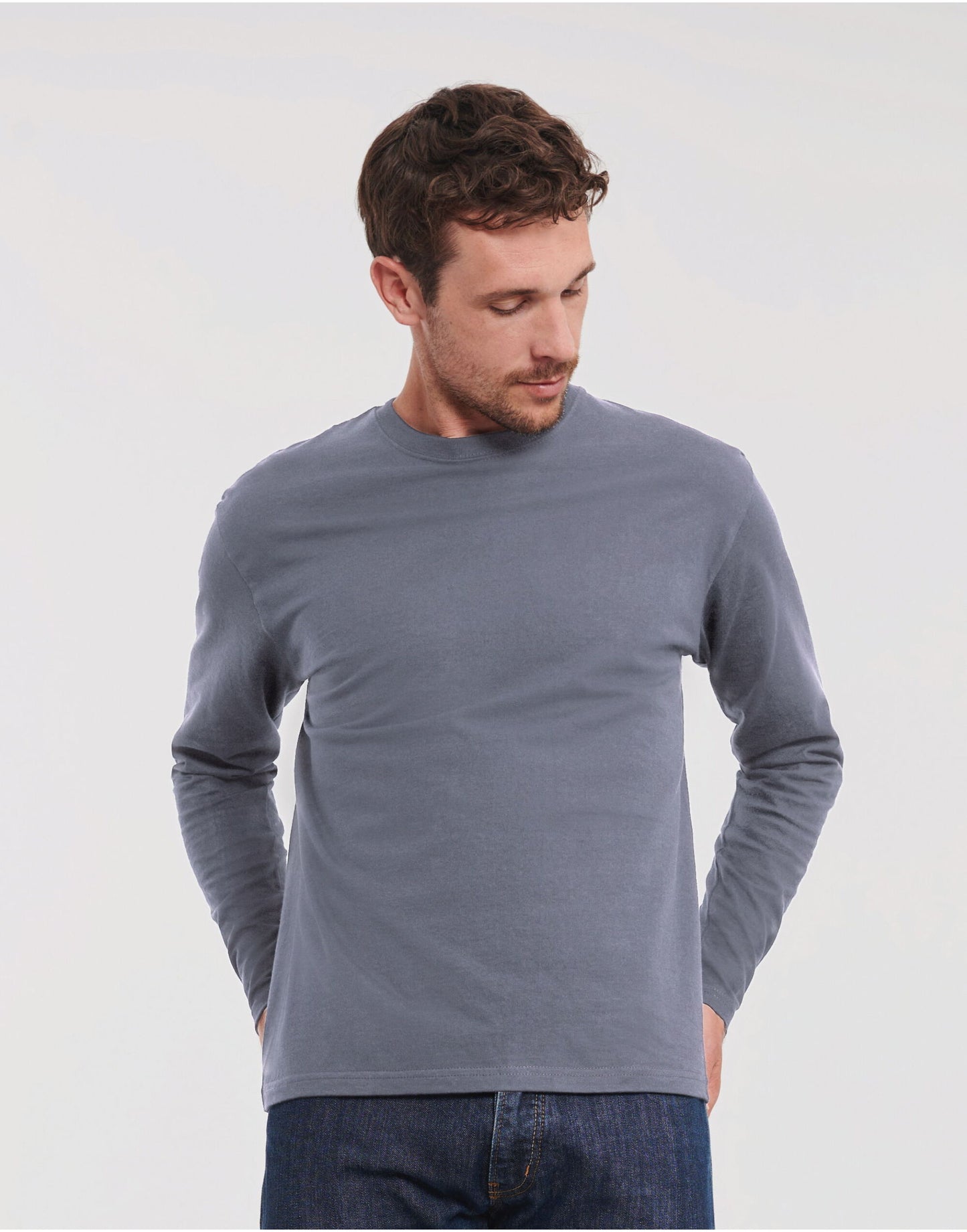 R180L Russell Classic Long Sleeve T