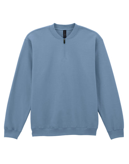 SF008 Gildan Softstyle Midweight 1/4 Zip Sweat
