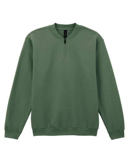 SF008 Gildan Softstyle Midweight 1/4 Zip Sweat
