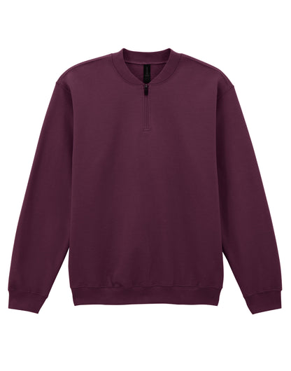 SF008 Gildan Softstyle Midweight 1/4 Zip Sweat