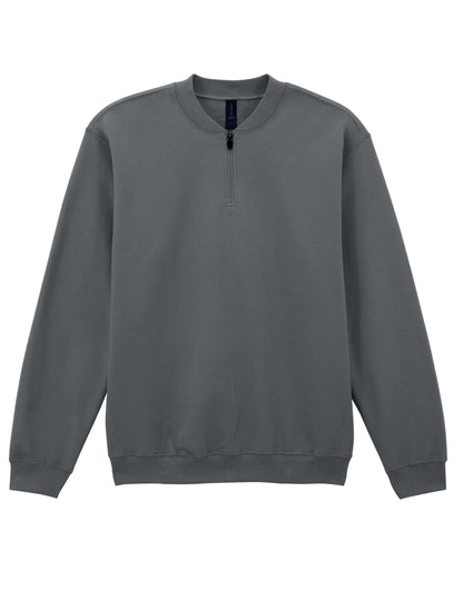 SF008 Gildan Softstyle Midweight 1/4 Zip Sweat