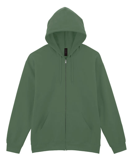 SF600 Gildan Softyle Midweight Full Zip Hoody