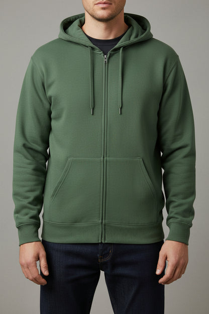 SF600 Gildan Softyle Midweight Full Zip Hoody