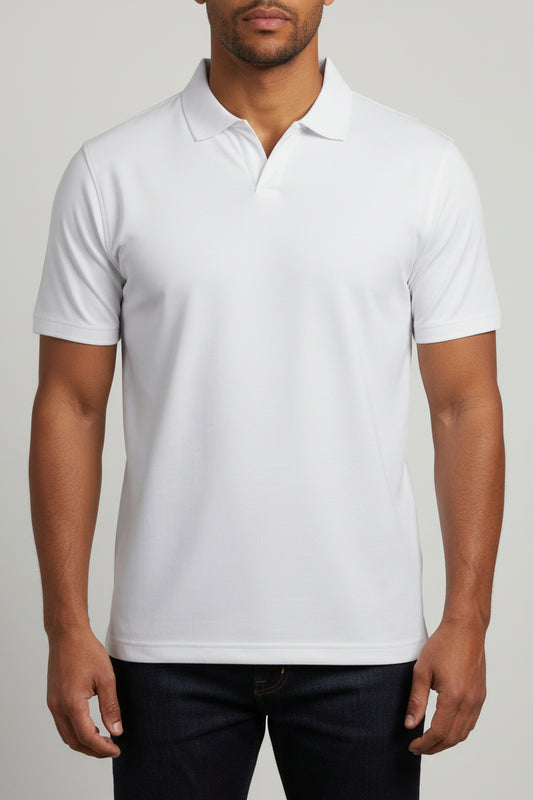 Tee Jays Men's Luxury Stretch VNeck Polo