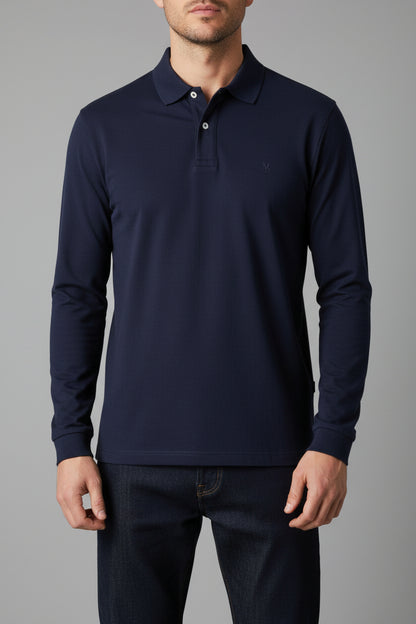 Tee Jays Pima Cotton Long Sleeve Polo