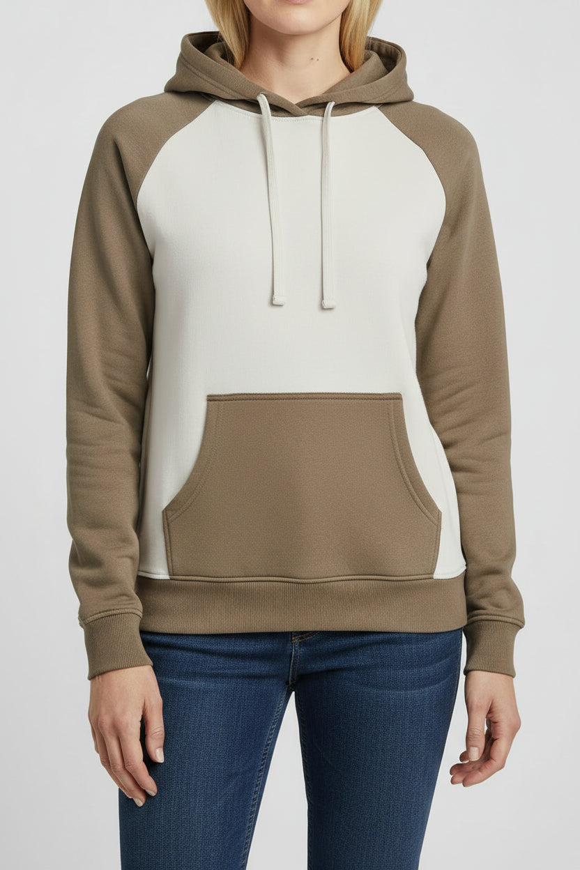 TJ5156 Tee Jays Urban TwoTone Hooded Sweatshirt