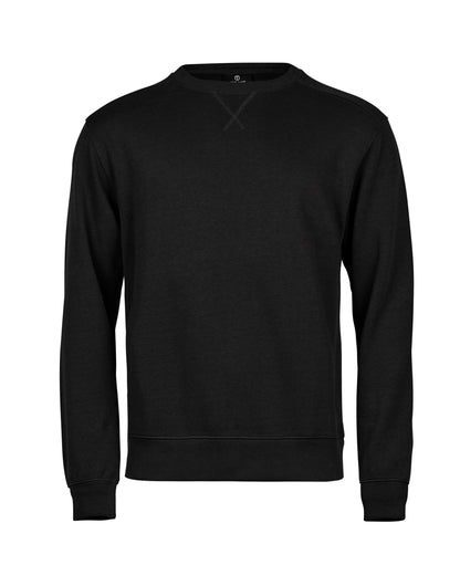 TJ5504 Tee Jays Ribbed Interlock Crewneck