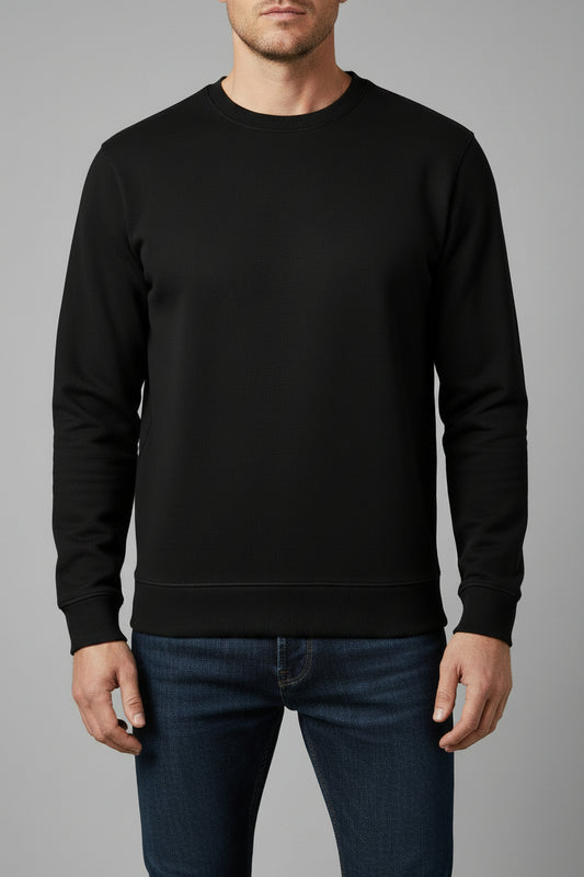 TJ5504 Tee Jays Ribbed Interlock Crewneck