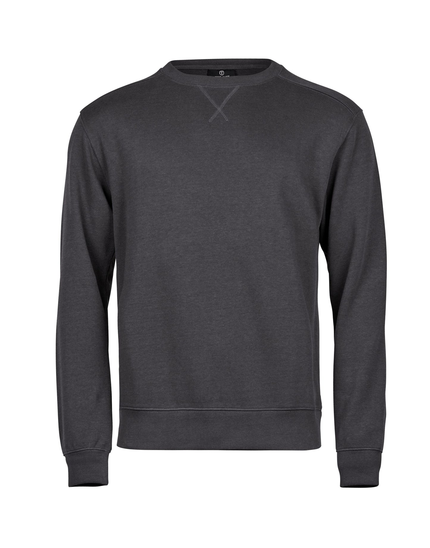 TJ5504 Tee Jays Ribbed Interlock Crewneck
