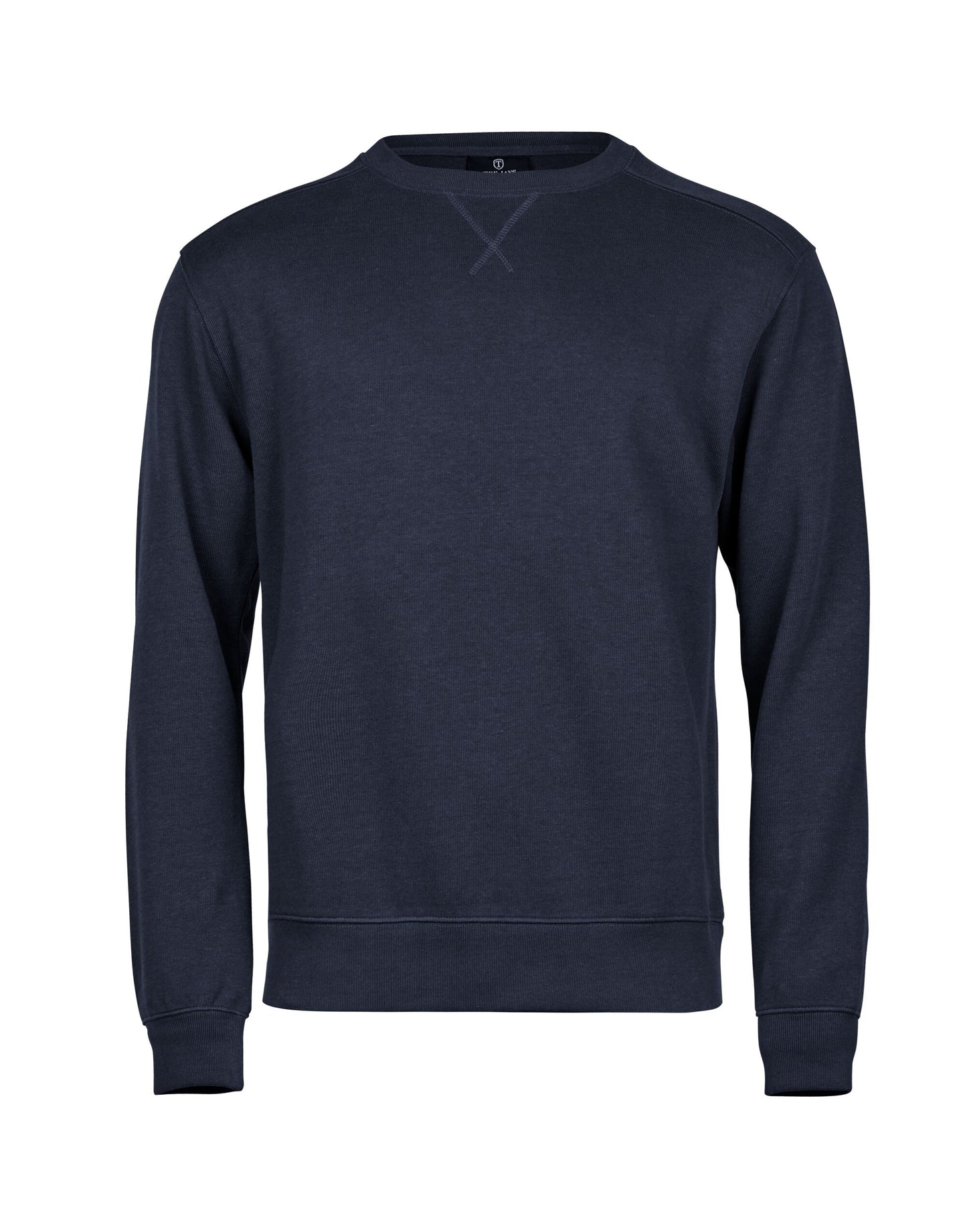 TJ5504 Tee Jays Ribbed Interlock Crewneck
