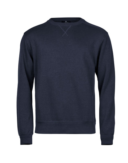 TJ5504 Tee Jays Ribbed Interlock Crewneck