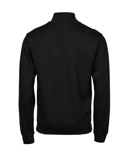 TJ5506 Tee Jays Ribbed Interlock Half Zip