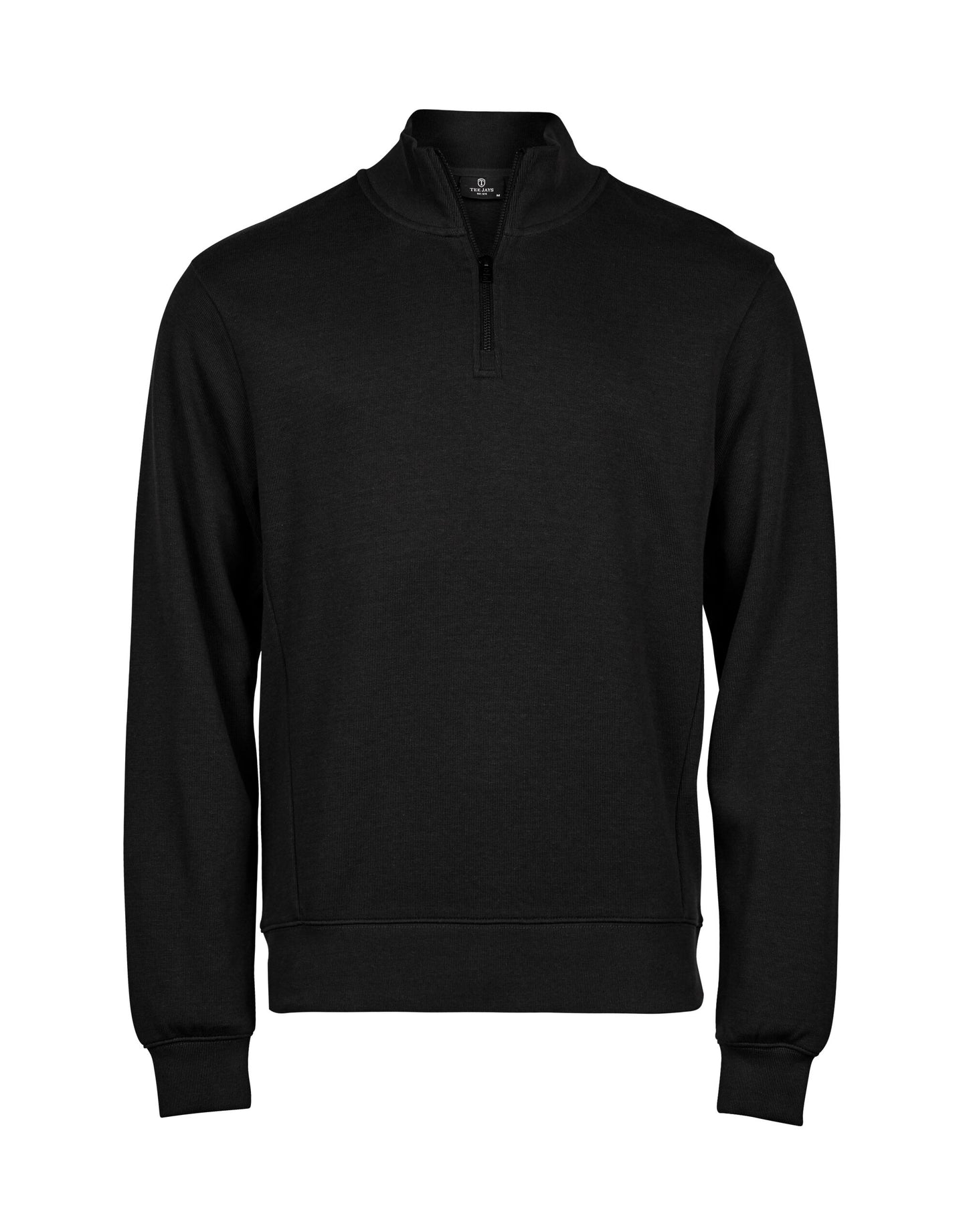 TJ5506 Tee Jays Ribbed Interlock Half Zip