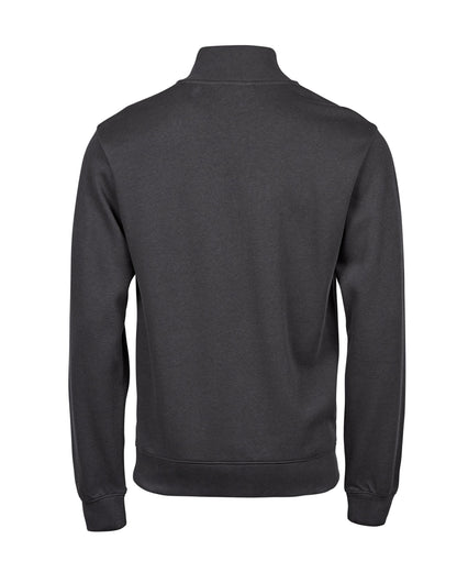TJ5506 Tee Jays Ribbed Interlock Half Zip